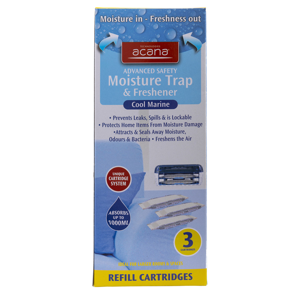 Acana Advanced Safety Moisture Trap and Freshener 3 Pack Image 1