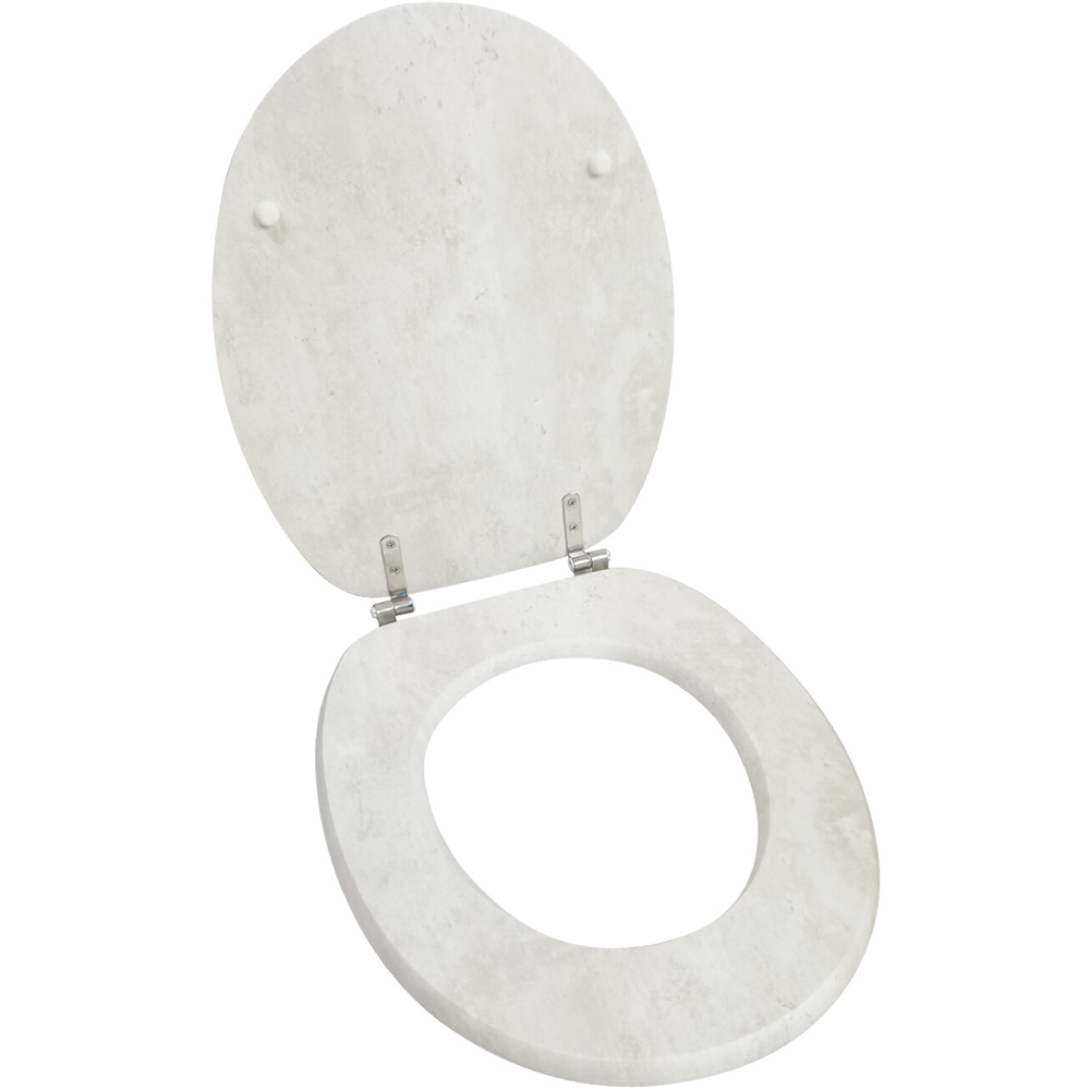 Belgravia Toilet Seat White Image 3