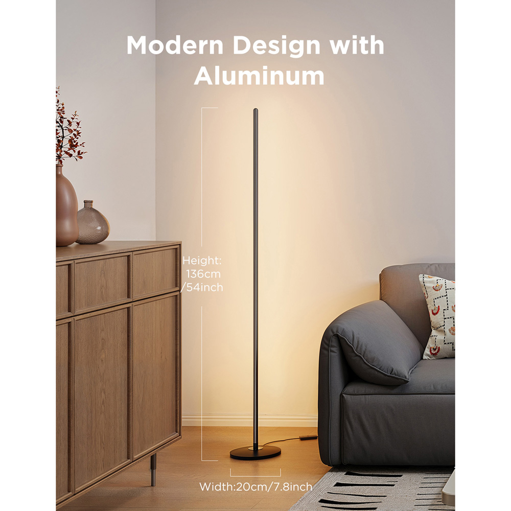 Govee RGBICW Smart LED Corner Floor Lamp Lite Image 9