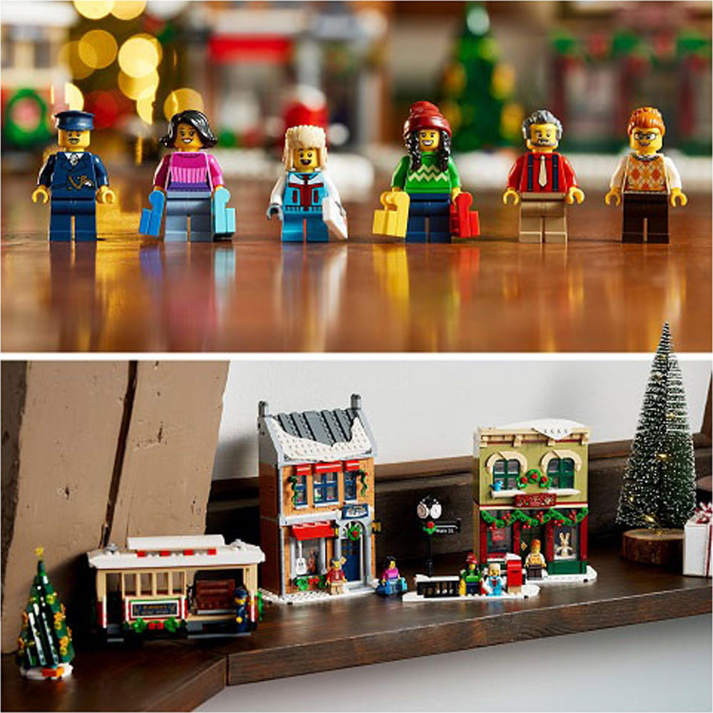 LEGO 10308 Christmas High Street Building Toy Set Image 4