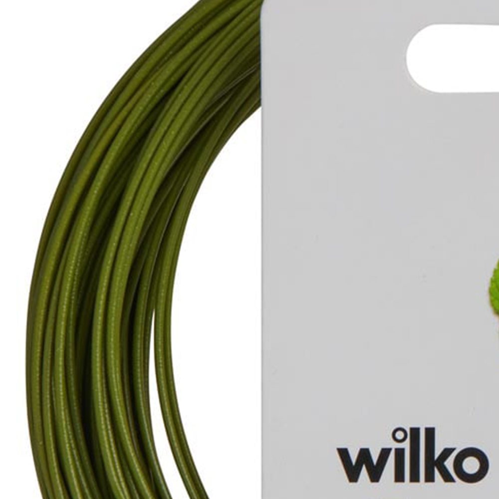 Wilko 1.2mm x 25m Garden Wire Green Image 2