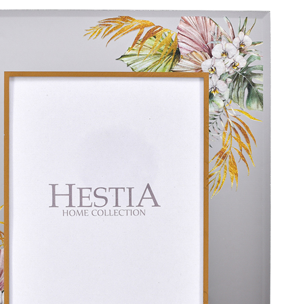 Premier Housewares Hestia Oasis Print Photo Frame 5 x 7 Inch Image 2