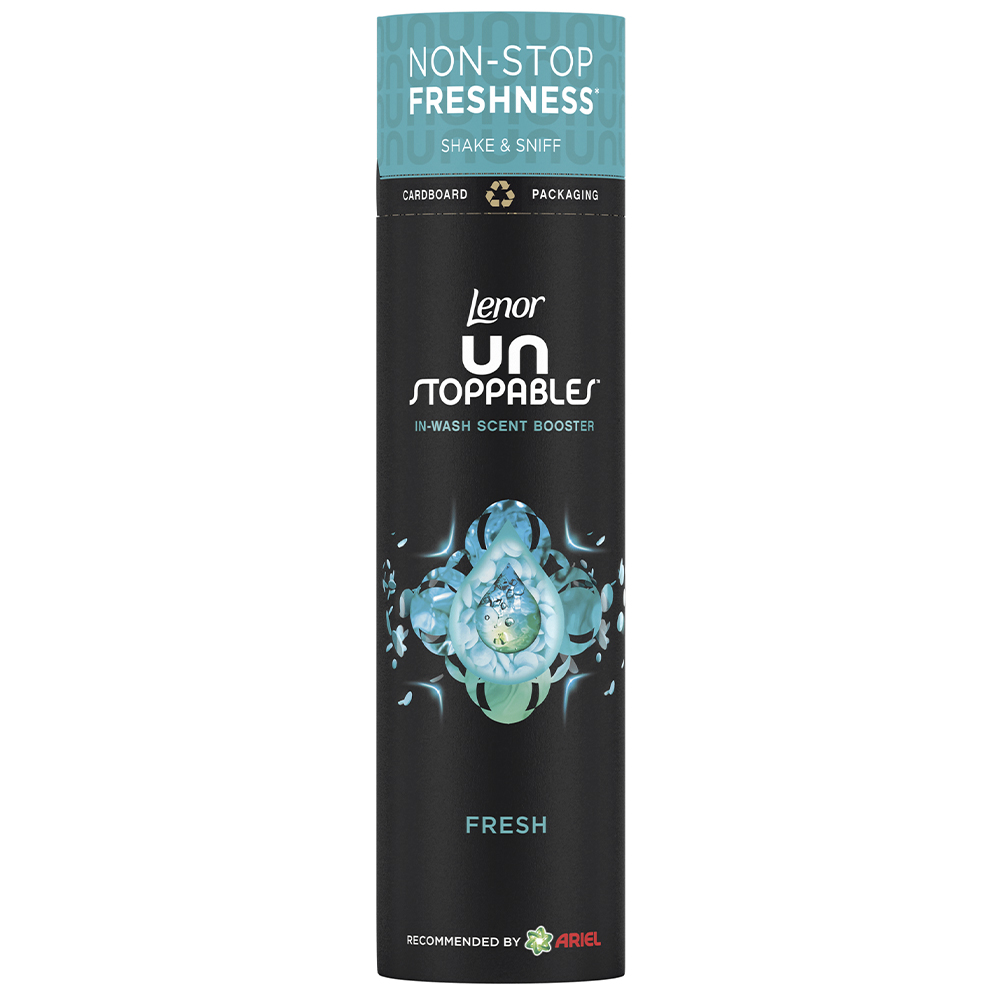 Lenor Unstoppables In Wash Fresh Scent Booster Beads 320g Image 1