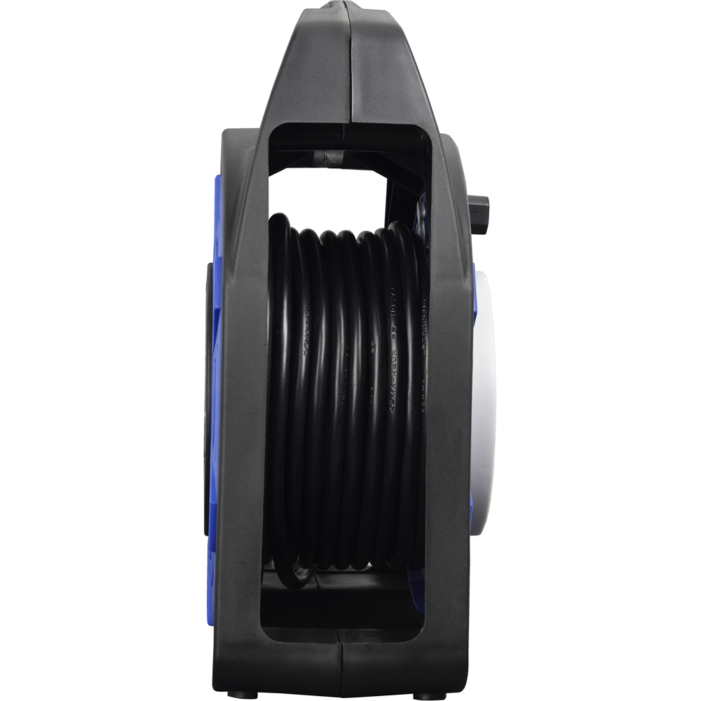 Masterplug Blue 13A 4 Socket Case Cable Reel 20m Image 3