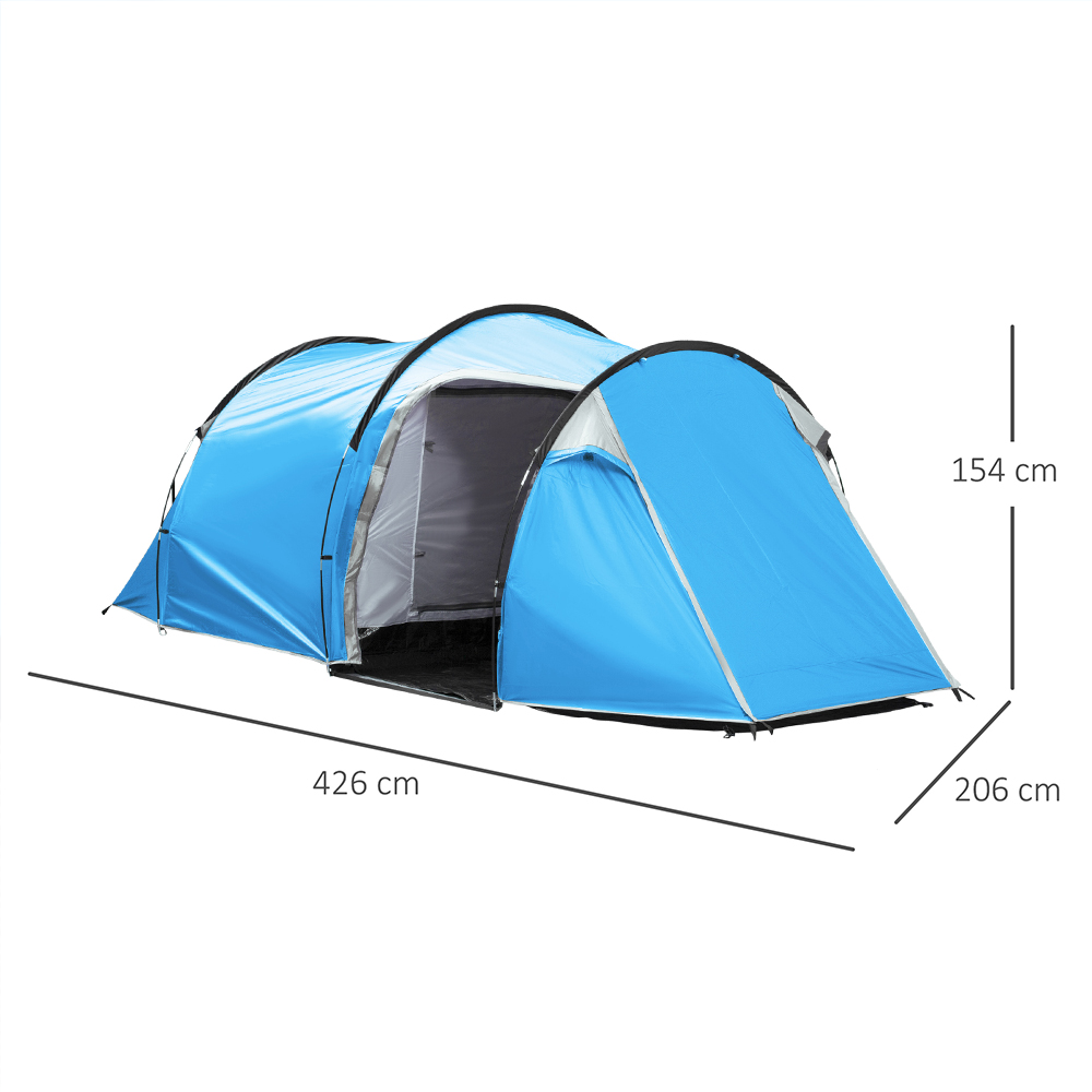 Outsunny 2-3 Person Camping Tent Image 5