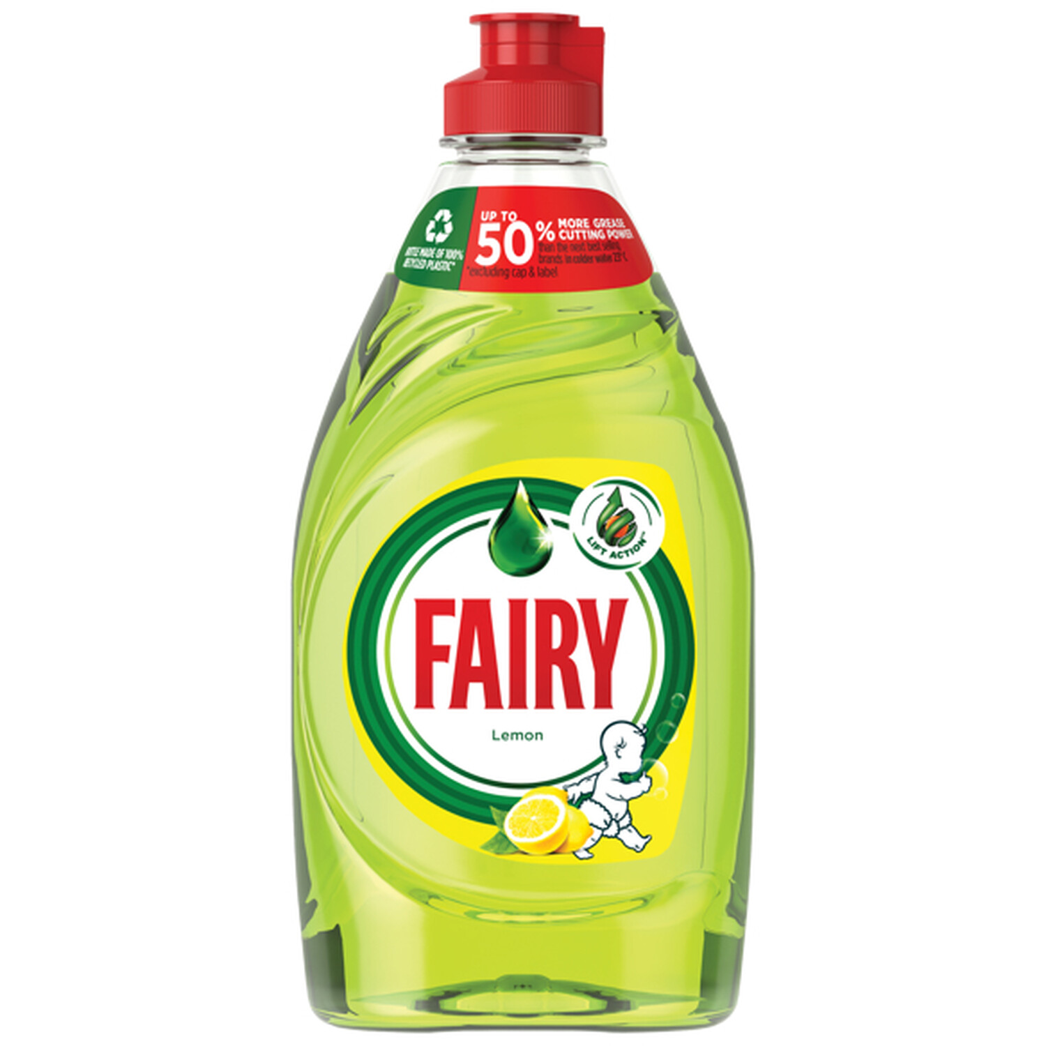 Fairy Washing Up Liquid - 320ml / Lemon Image