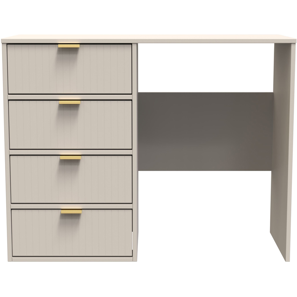 Crowndale Linear 4 Drawer Kashmir Matt Dressing Table Ready Assembled Image 3