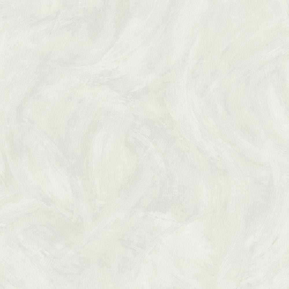 Grandeco Serra Rustic Limewash Chalk Distressed Plaster Effect Textured Light Grey Pearl Wallpaper Image 1