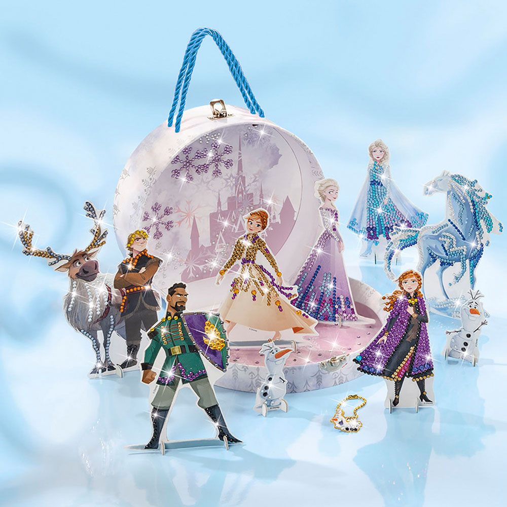 Disney Frozen Diamond Painting Suitcase Image 4