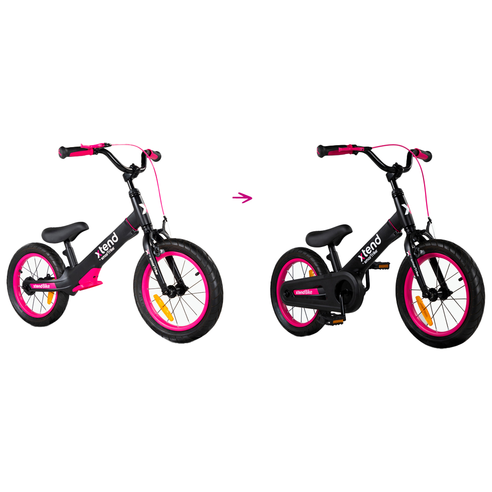 SmarTrike Xtend 3 Stage Bicycle Pink and Black Image 8