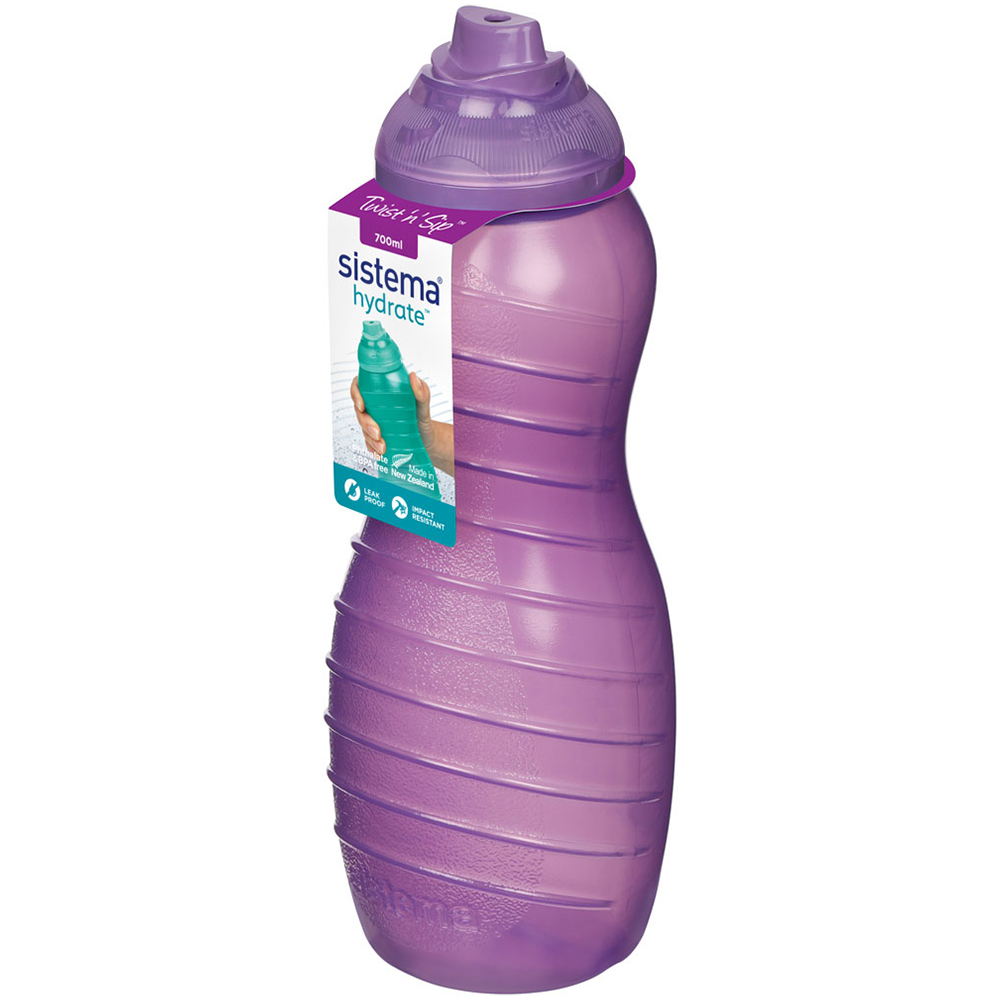 Single Sistema 700ml Hydrate Davina Bottle in Assorted Styles Image 2