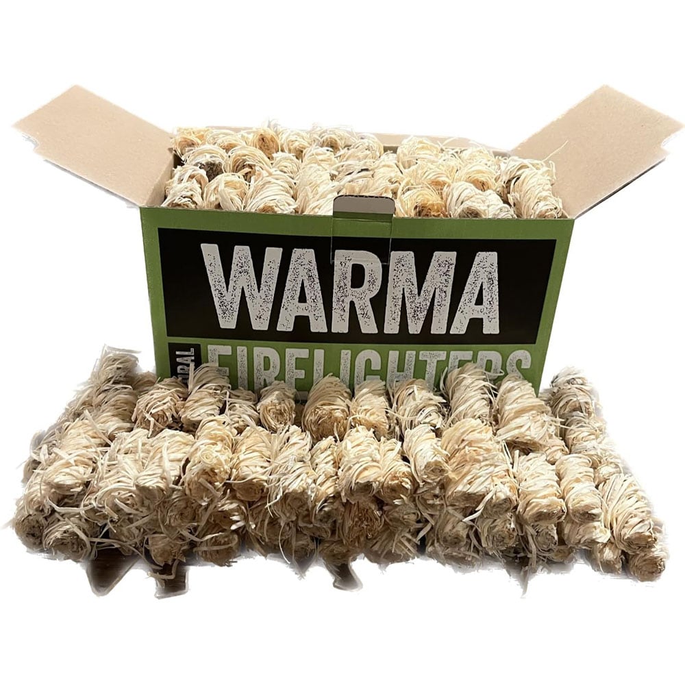 Warma Natural Firelighters 400 Pack Image 3