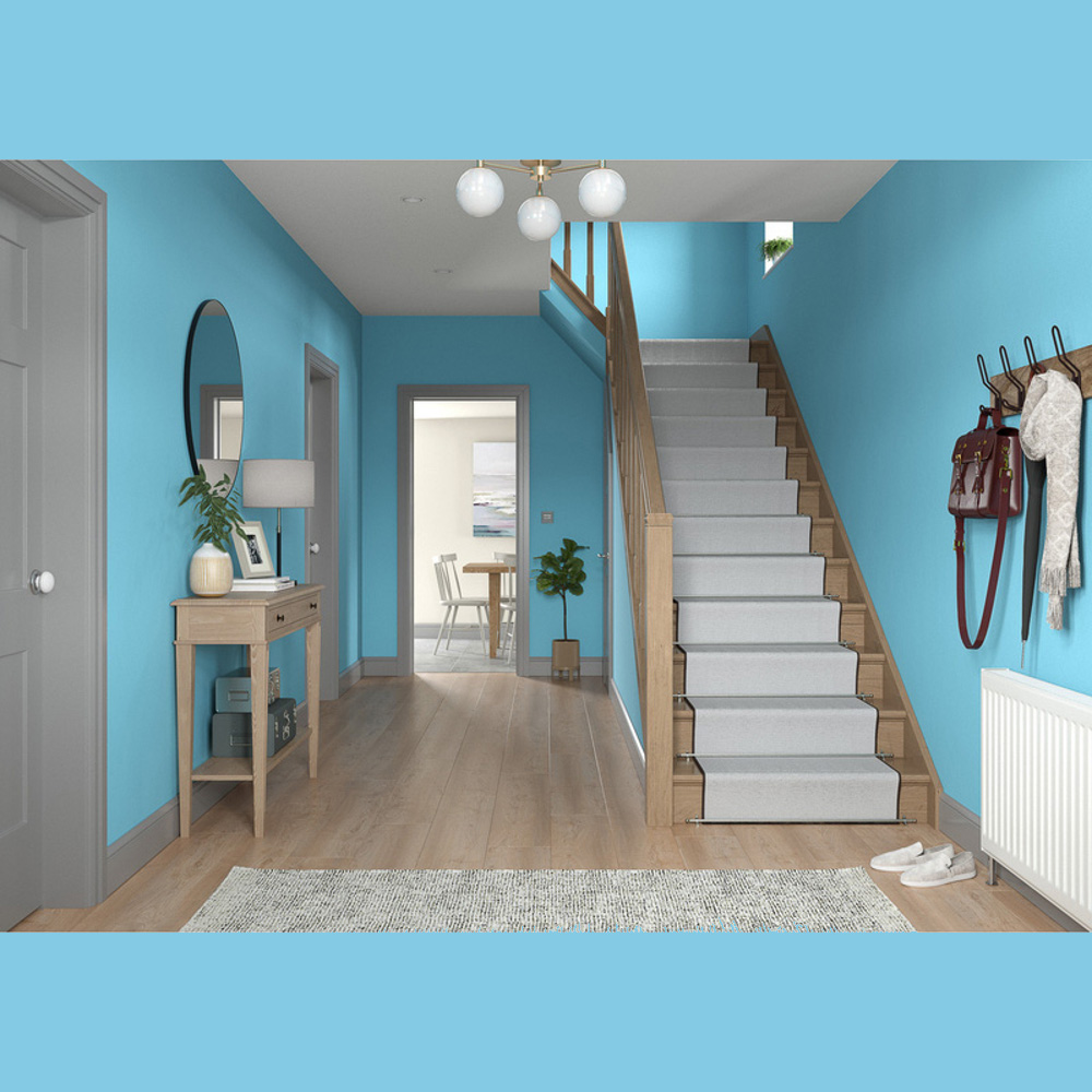 Dulux Trade Delft China Walls and Ceilings Vinyl Matt Paint 2.5L Image 4