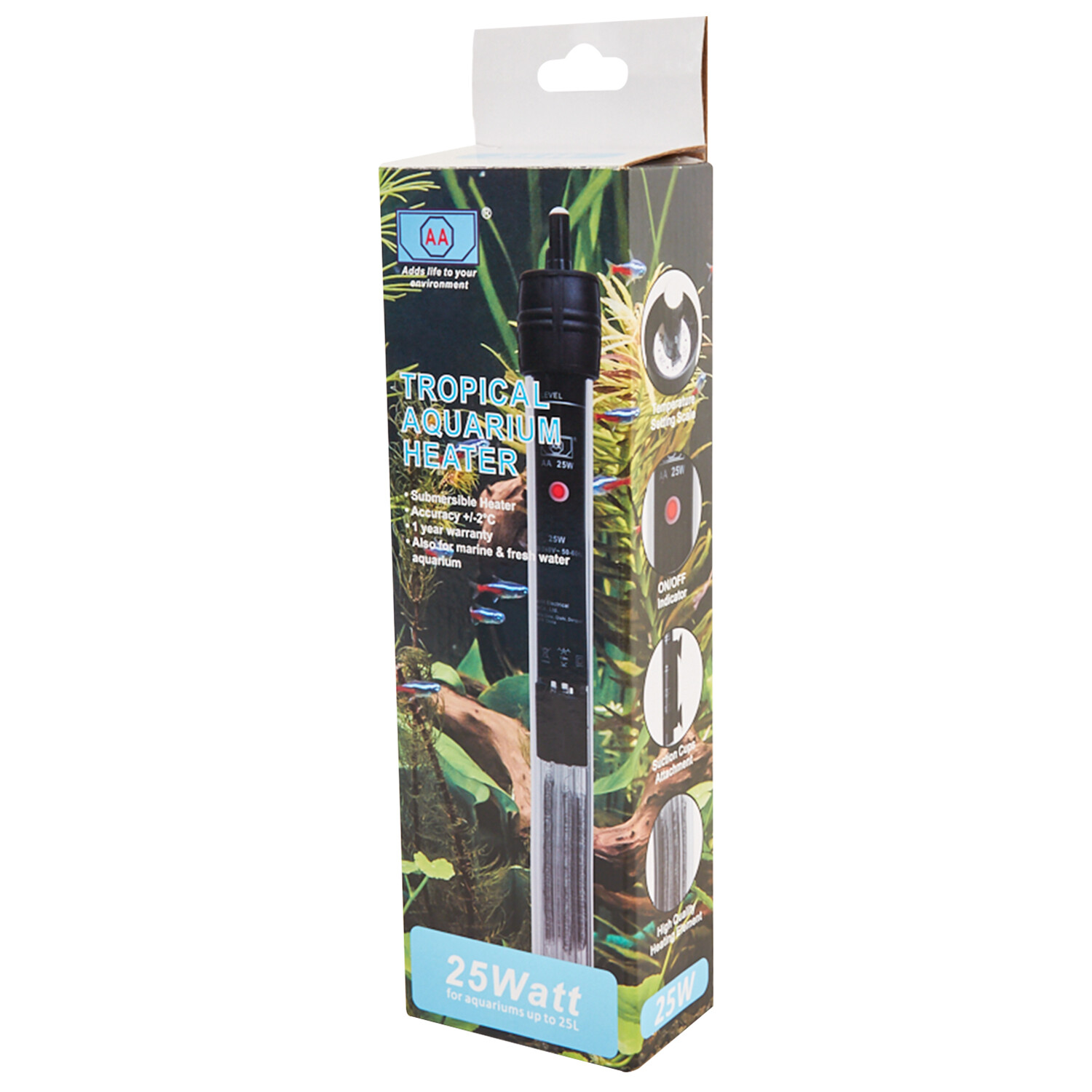 Aquarium Heater - Multicolour / 25W Image 2
