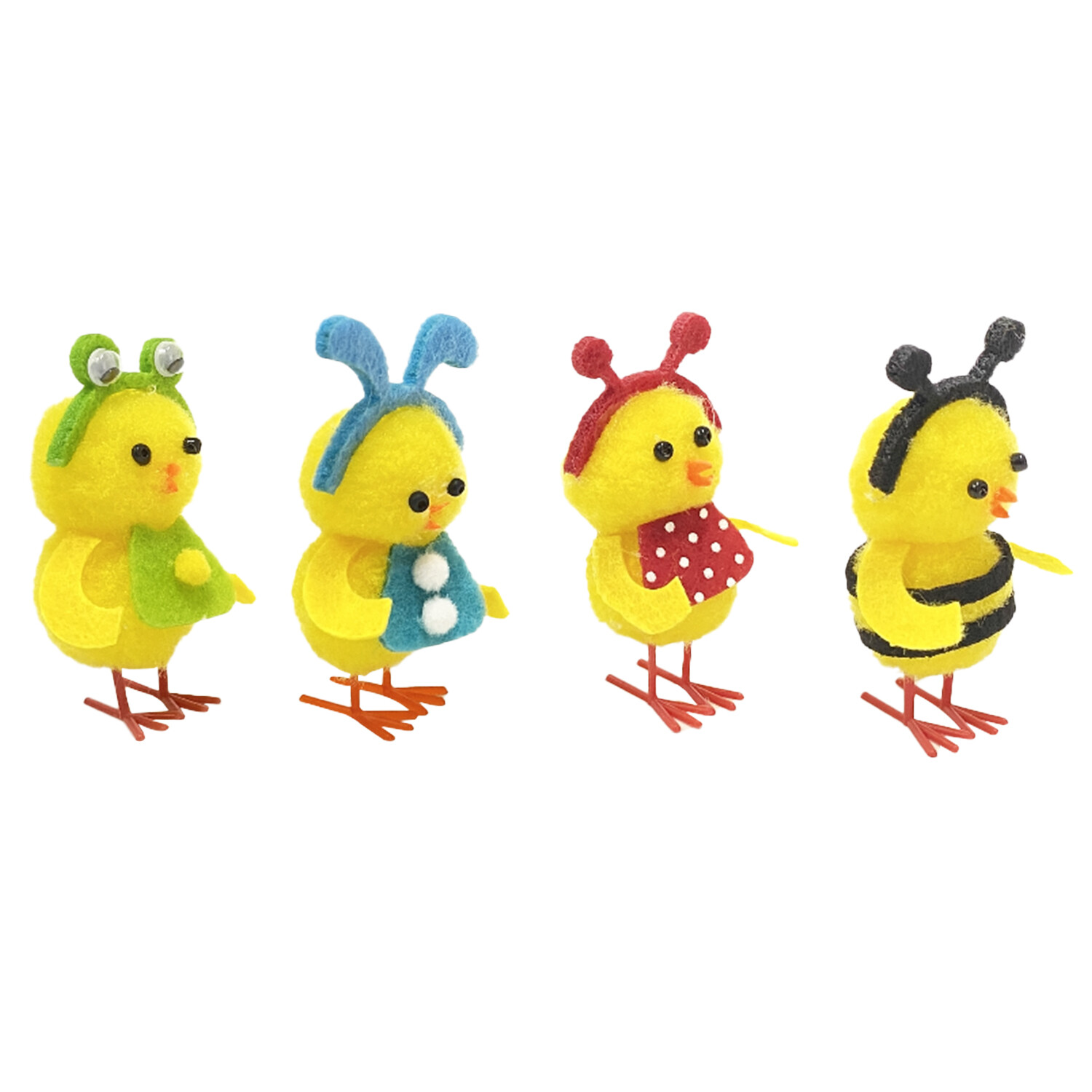 Pack of 2 Fun Chenille Chicks - Yellow Image 4