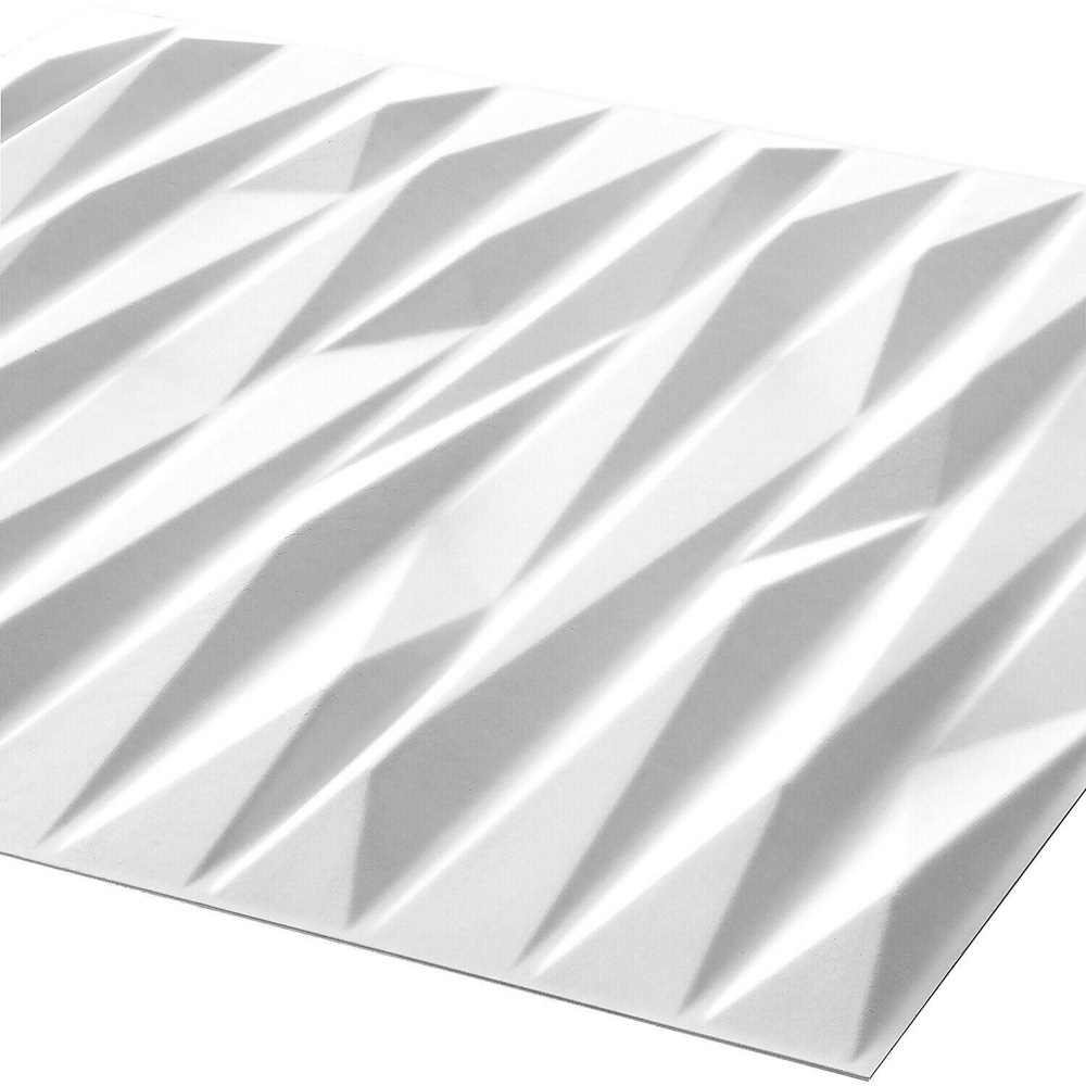 Walplus Off White Valeria 3D Wall Panel 12 Pack Image 3