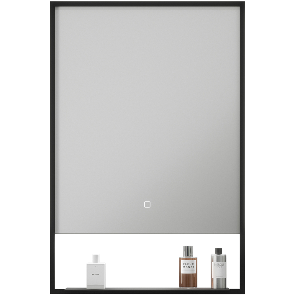 Sorrelis Barrow LED Mirror with Shelf 70 x 50cm Image 1