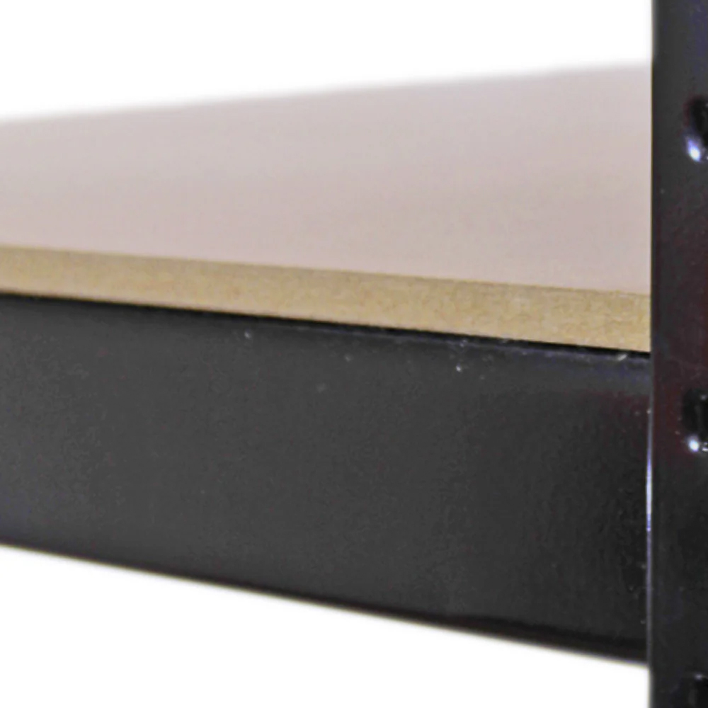 Monster Racking T-Rax Metal Storage Black Shelf 90cm 3 Pack Image 7