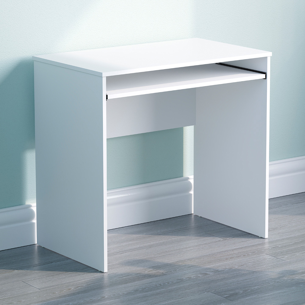 VIDA DESIGNS Hudson Computer Desk White Image 5