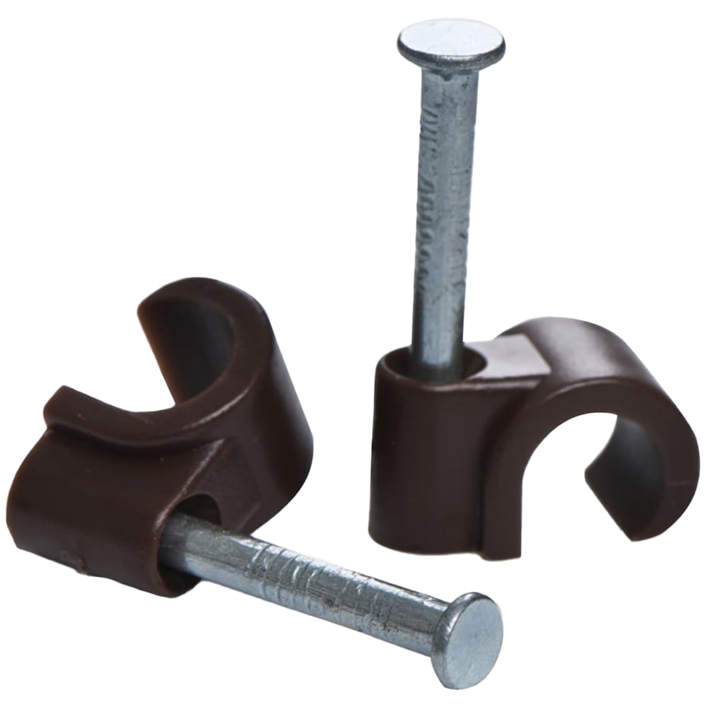 Wilko 6mm Brown Core Electric Clip 20 Pack Image