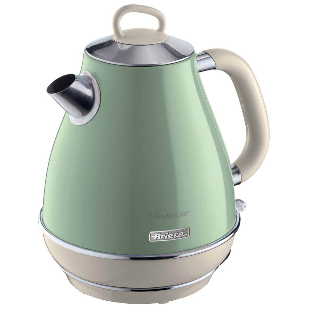 Ariete ARPK20 Vintage Green 1.7L Jug Kettle and 4 Slice Toaster Image 4