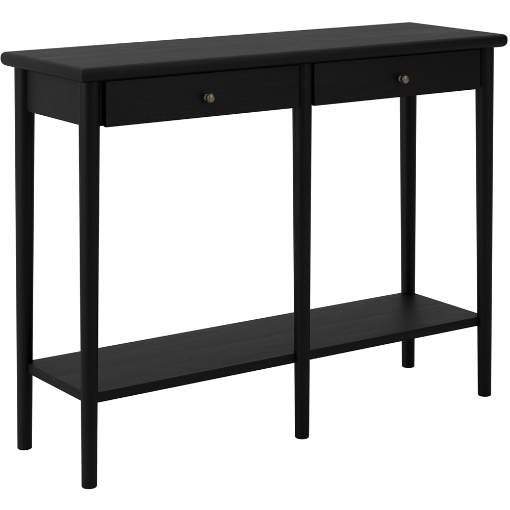 LPD Home Jackson Matte Black Console Table Image 2