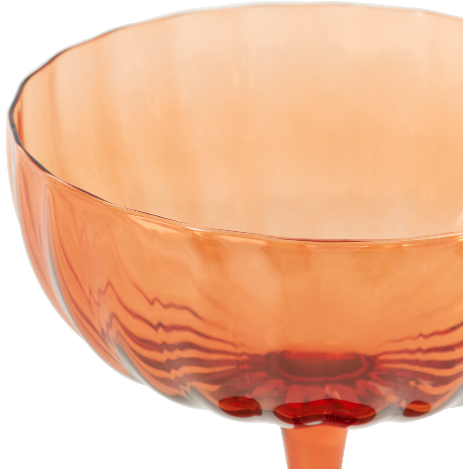 Hazel Champagne Coupe - Orange Image 3