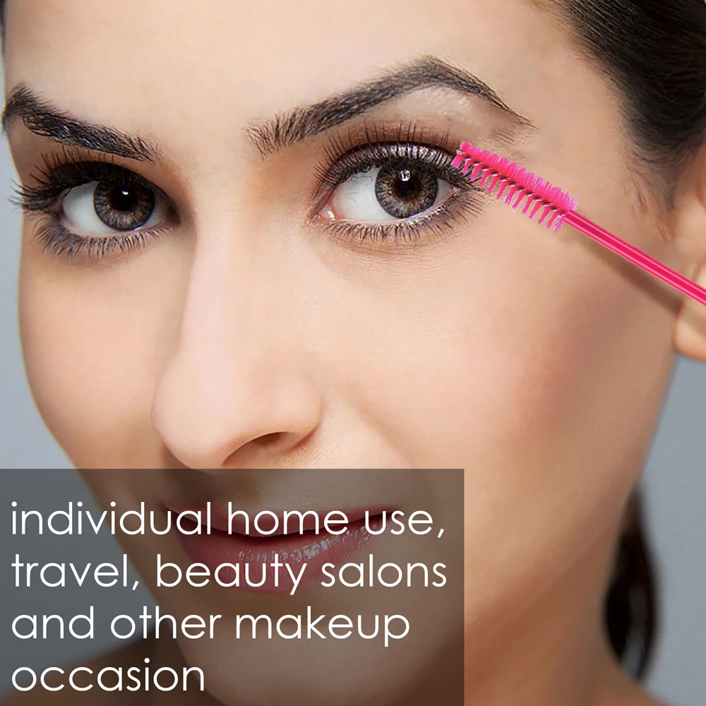 ATEK Hot Pink Disposable Mascara Wand 50 Pack Image 8