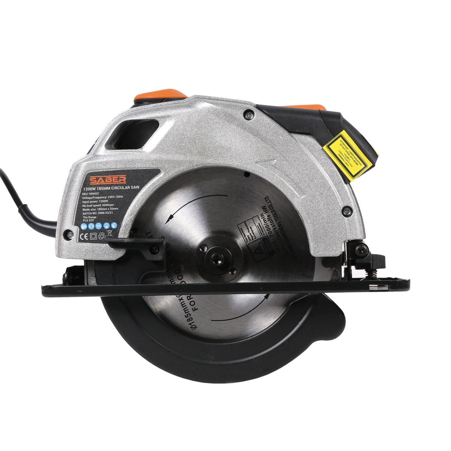 Saber Circular Saw 1200W Image 6