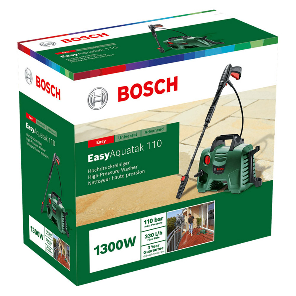 Bosch BOEA110 Pressure Washer 1300W Image 4