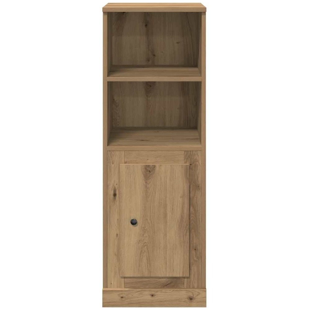 vidaXL Single Door 2 Shelf Artisan Oak Highboard Image 5