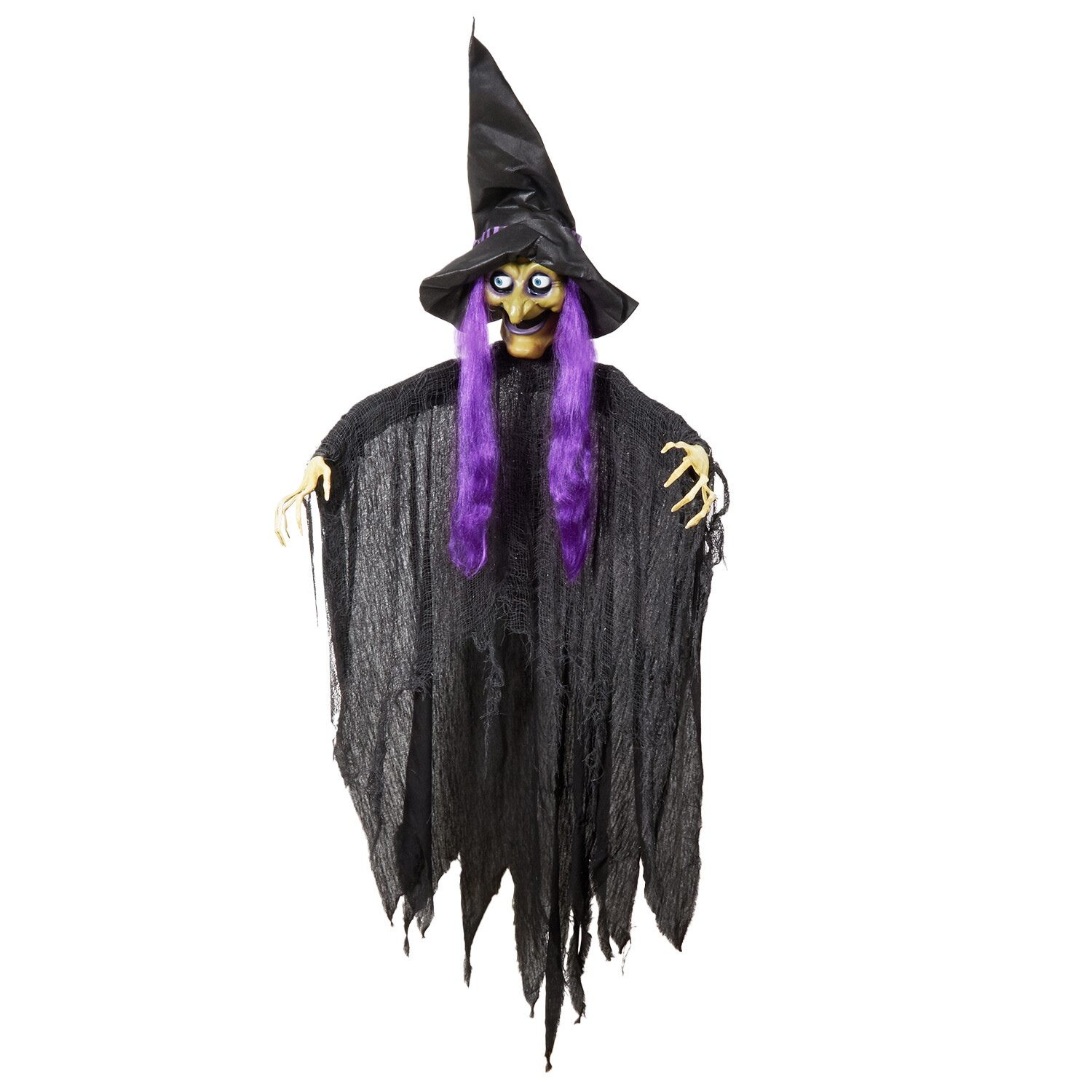 Creepy Animated Witch  - Multicolour Image 3
