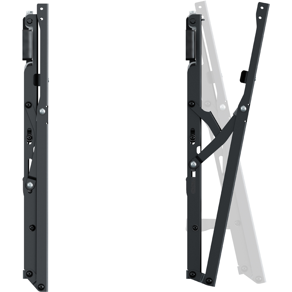 AVF Black and Silver 26 to 55 Inch Tilt TV Wall Mount Image 2