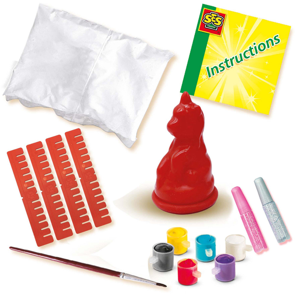 SES Creative Casting and Painting Unicorn Set Image 2