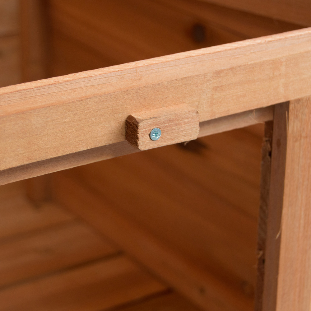 Pet Vida Wooden Pet Hutch House Image 7