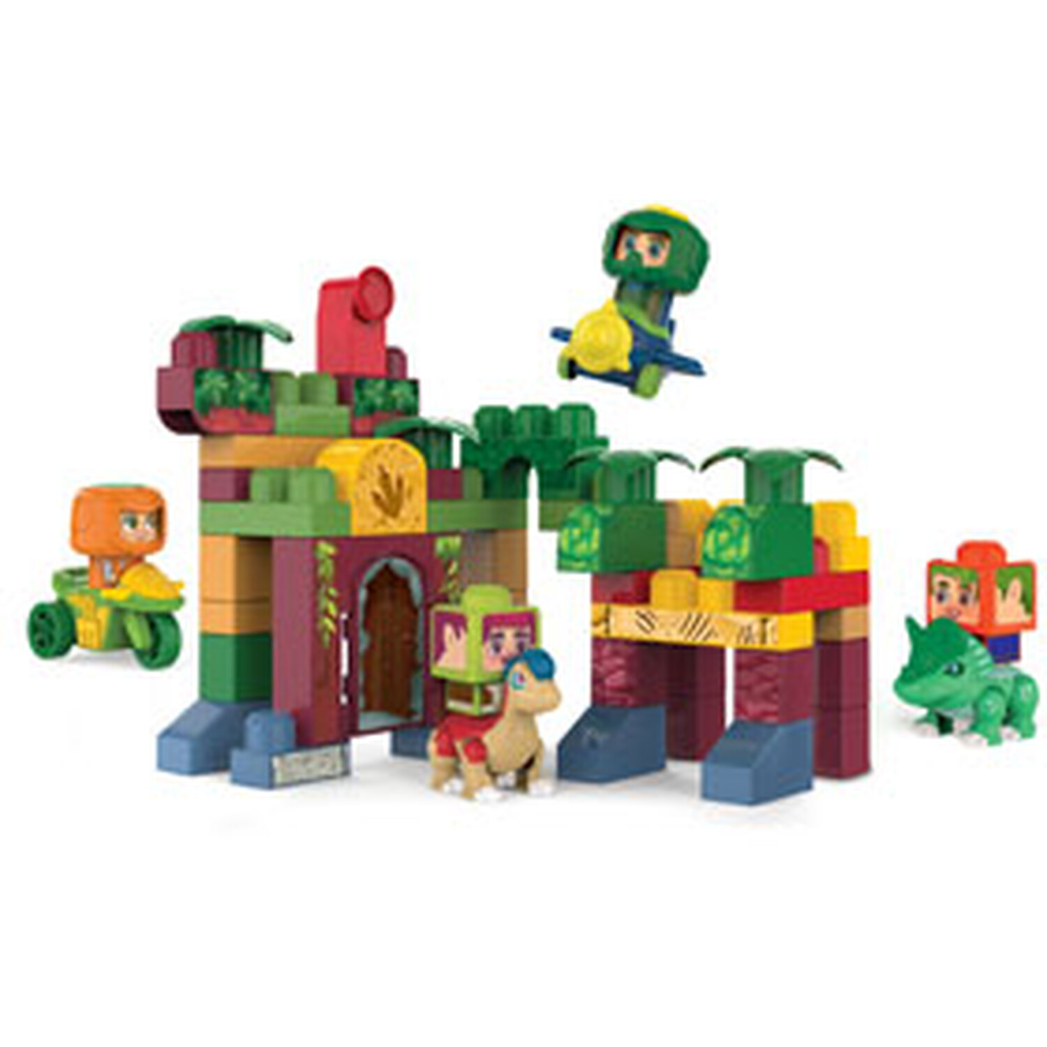 Build Me Up Maxi Bloxs Dino Fortress Set Image 2
