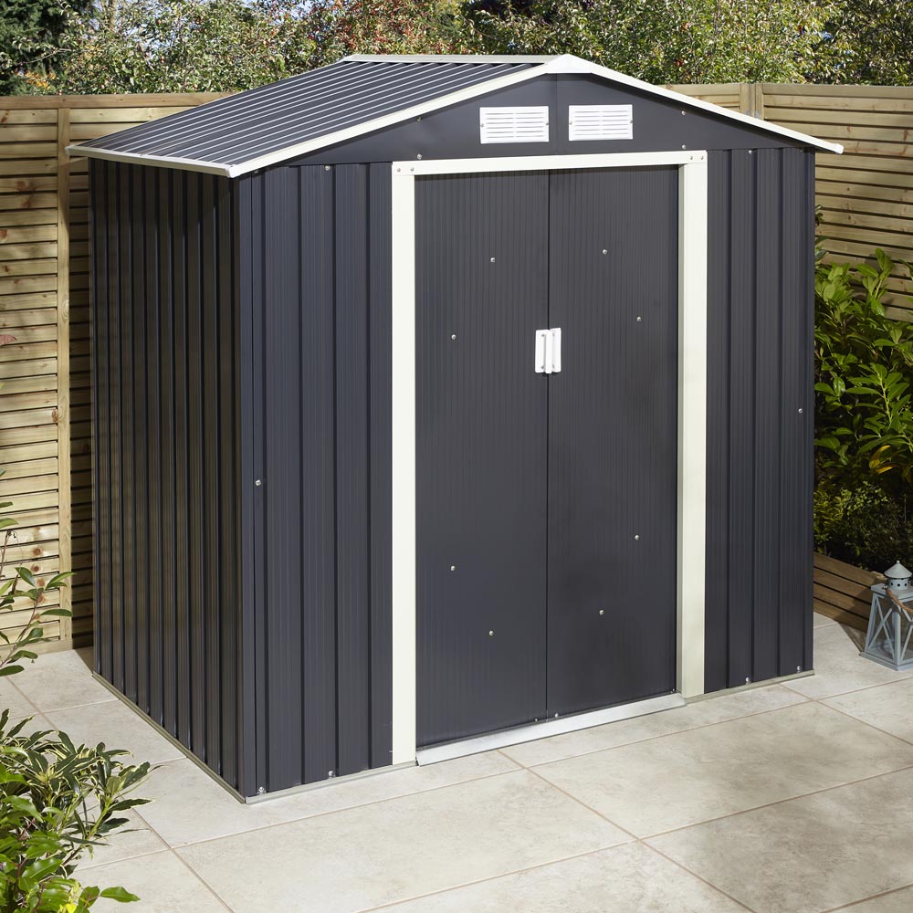 Trentvale 6X4 Metal Apex Shed Image 3