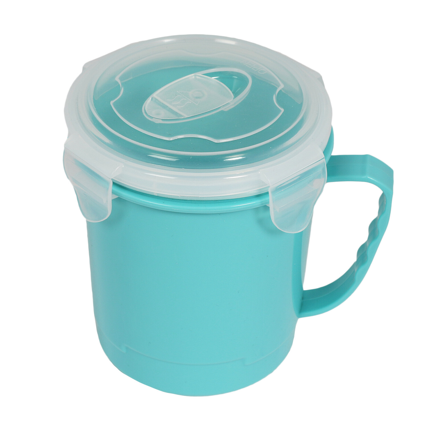 Microwave Soup Mug - Blue Image