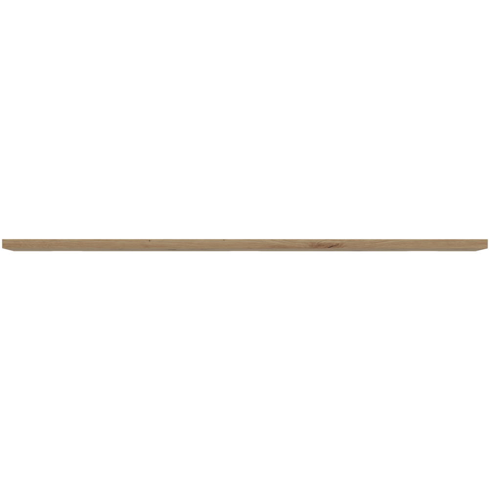 Florence Corona Artisan Oak Floating Wall Shelf 200cm Image 3