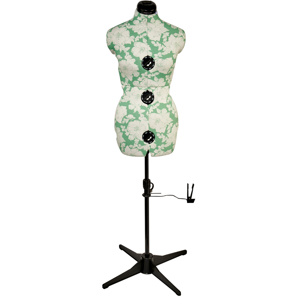 Sewing Online 5908A Hollyhock Green Adjustable 8-Part Dressmakers Dummy with Hem Marker Small Image 2