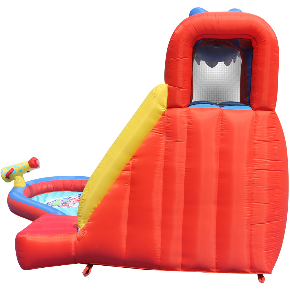 Happy Hop Sharks Club Bouncer with Air Blower Image 4
