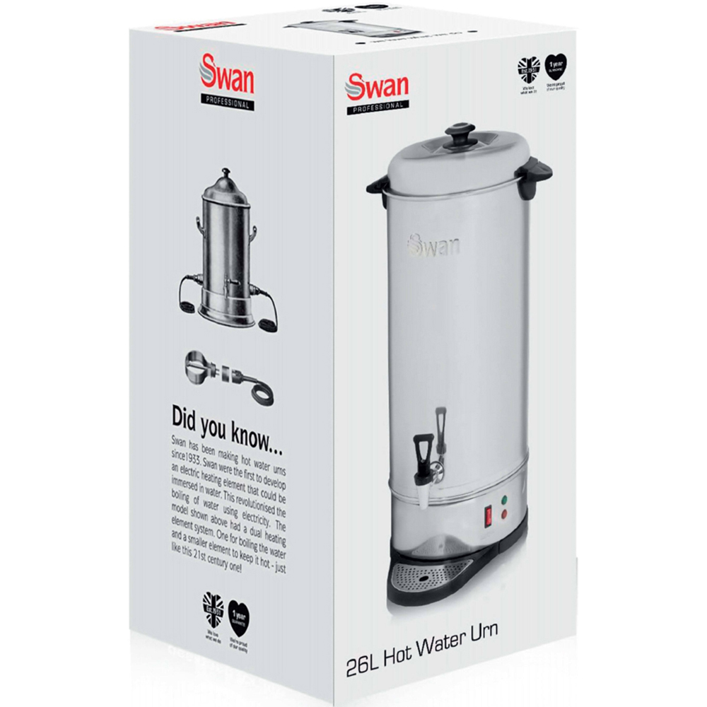 Swan SWU26L Stainless Steel 26L Tea Urn 2500W Image 6