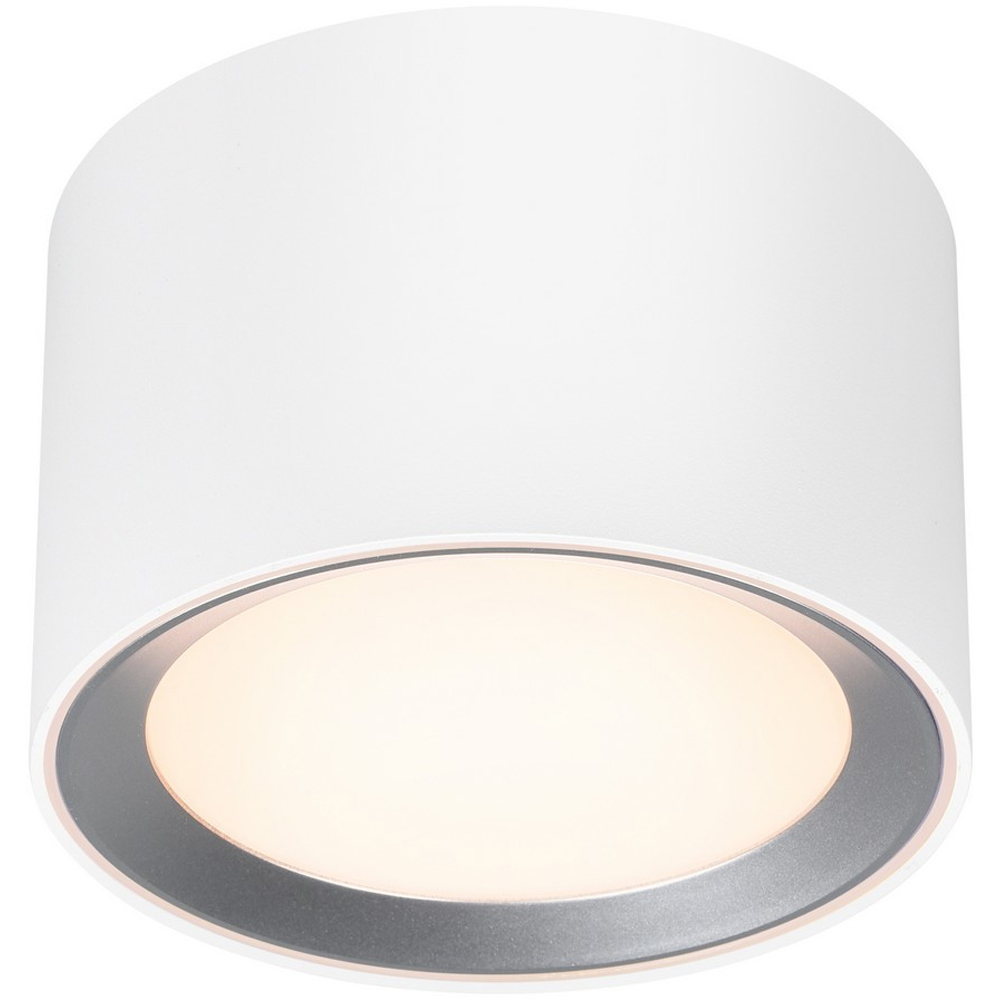 Nordlux Landon 8 White Black Bathroom Light Image 3