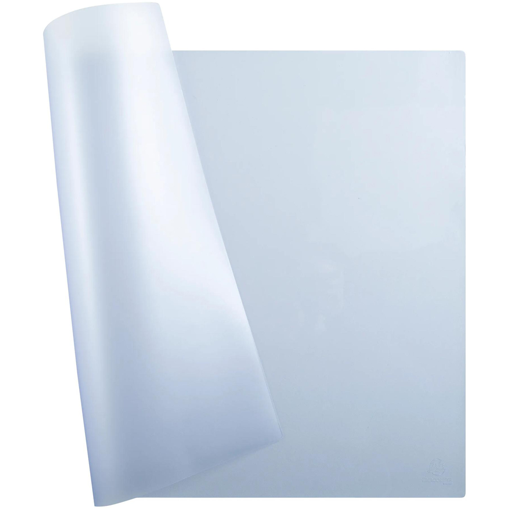 Exacompta Frosted PVC Desk Mat 50 x 65cm Image 1