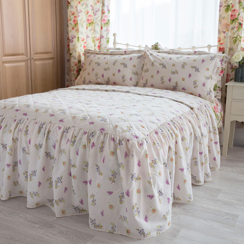 Serene Country Dream Double Delphine Bedspread Image 1