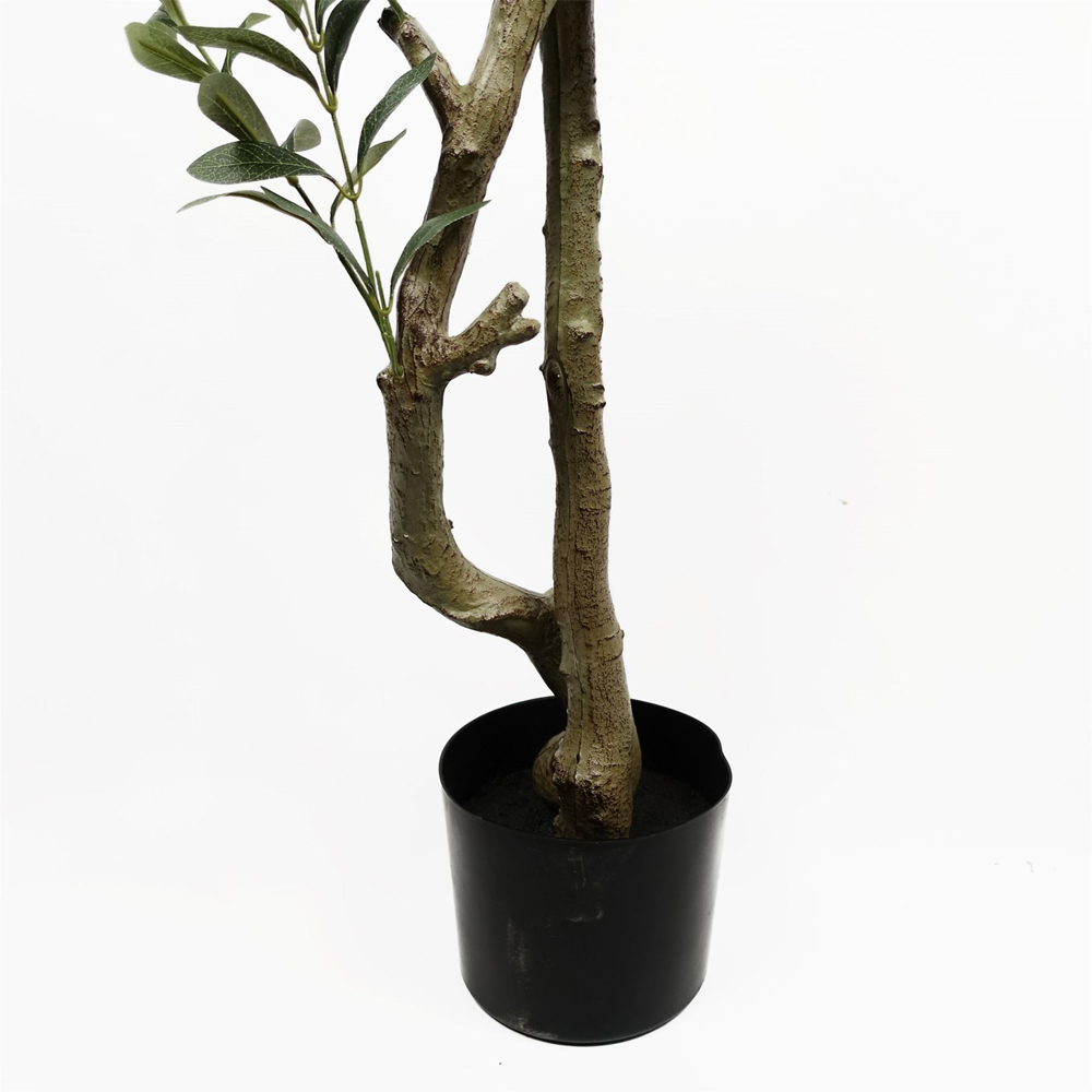 Botanik Olive Bush Artificial Tree in Pot 5.5ft Image 3