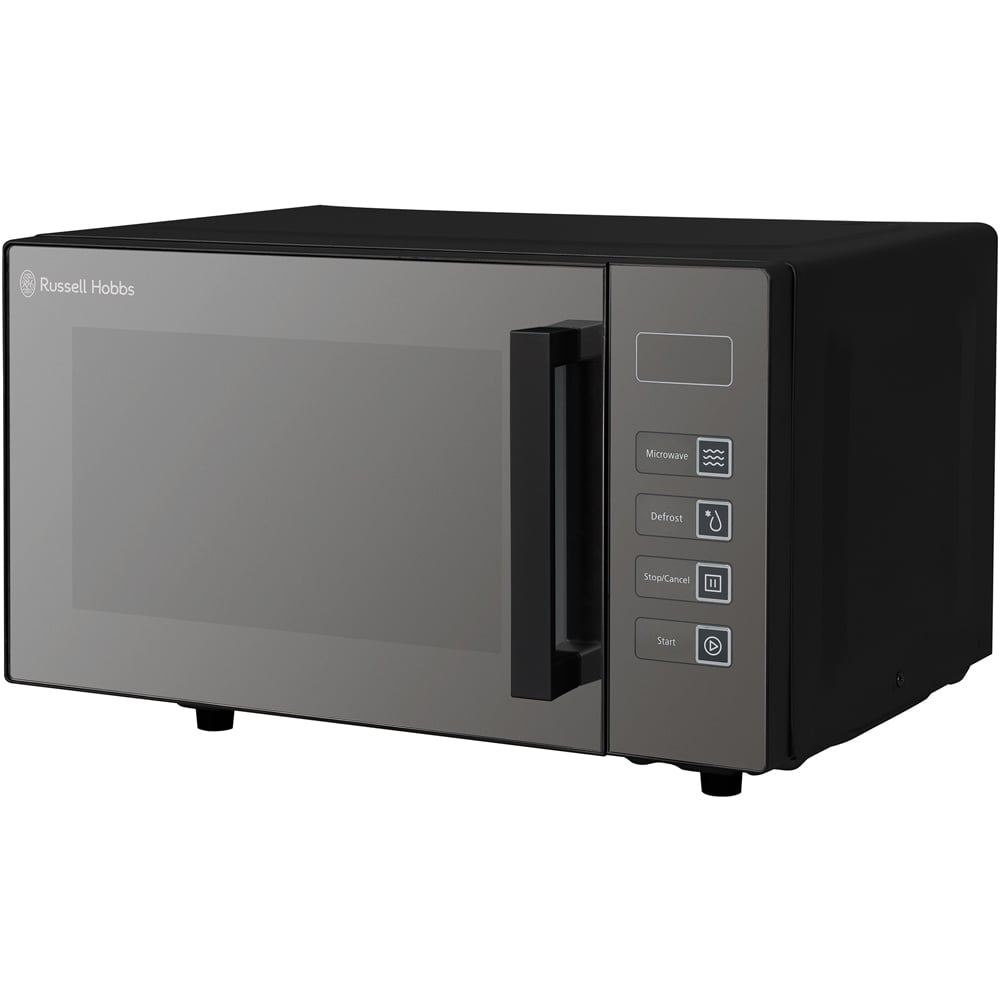 Russell Hobbs RHEM2301B Black Easi 23L Flatbed Digital Microwave Image 1