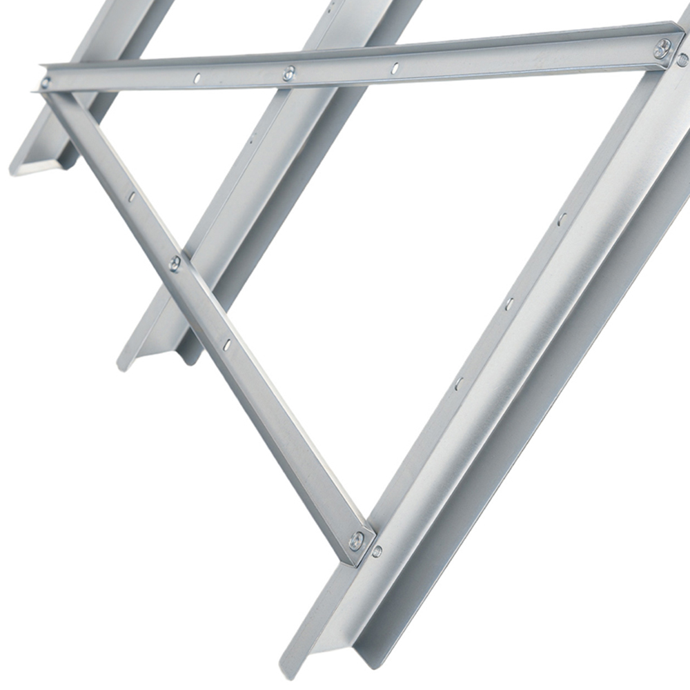 DURHAND Silver Heavy Duty Foldable Saw Horse Image 4