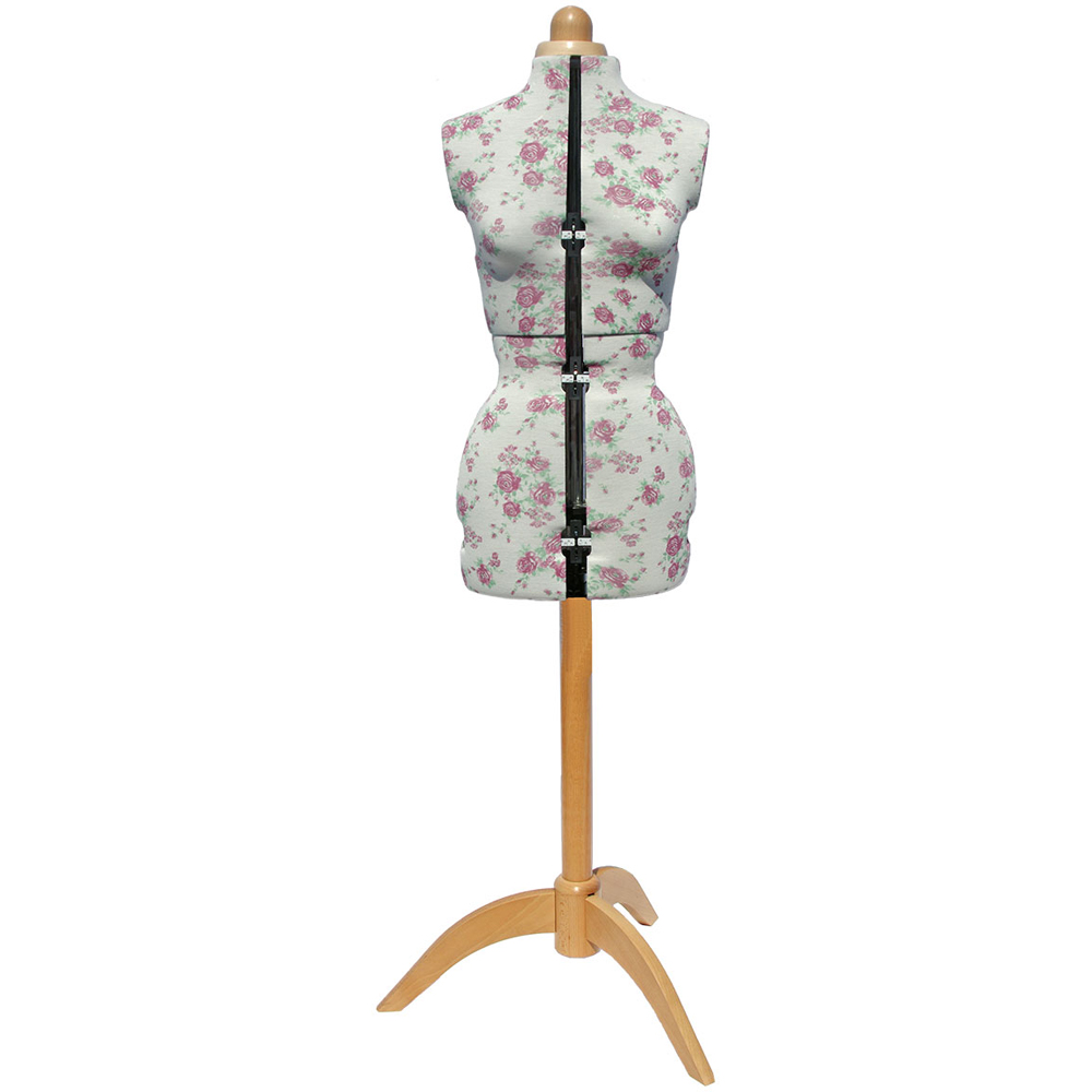 Sewing Online 5912A-2 Rosebuds Adjustable 8-Part Dressmakers Dummy with Hem Marker Small Image 7