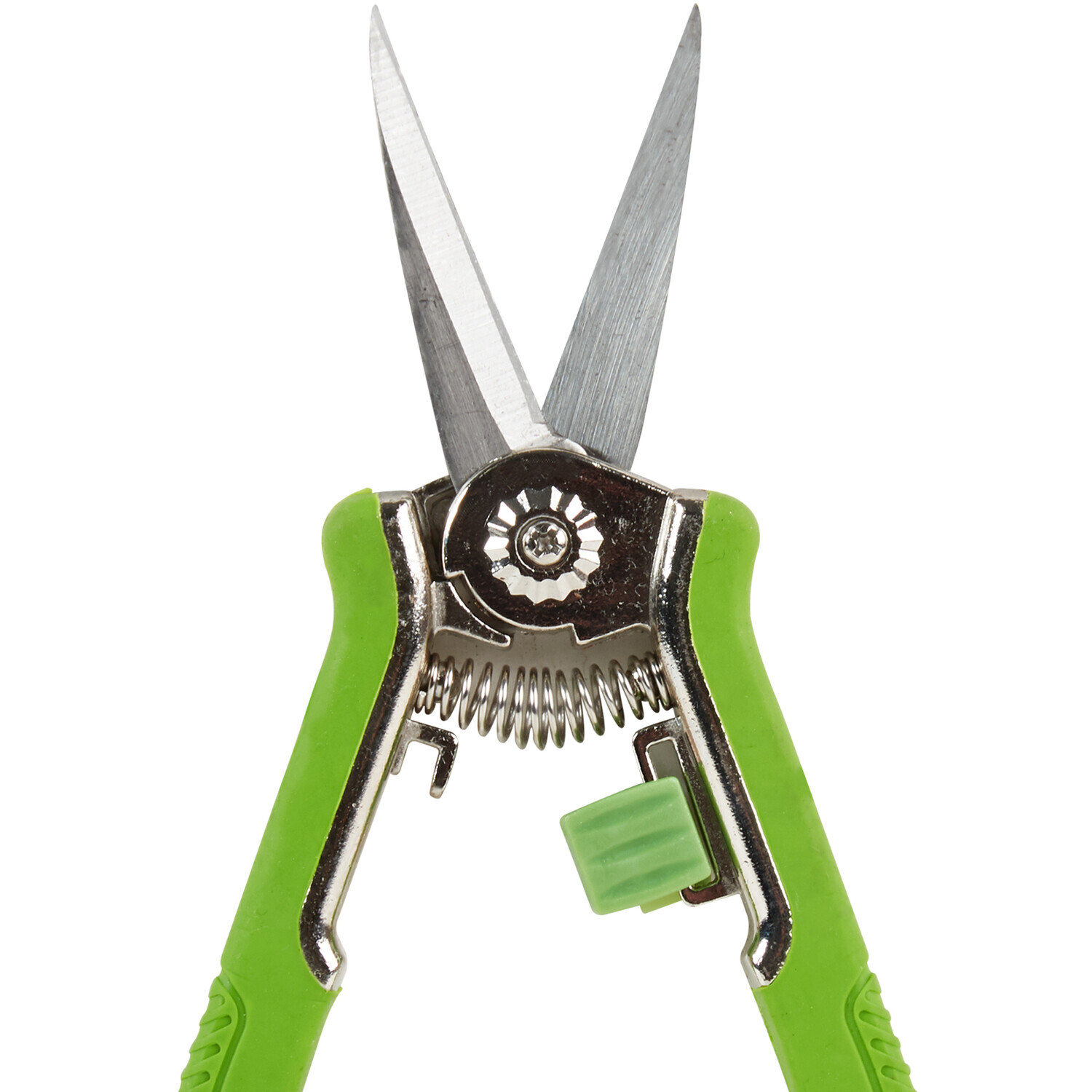 Soft Grip Pruning Secateurs Green Image 2